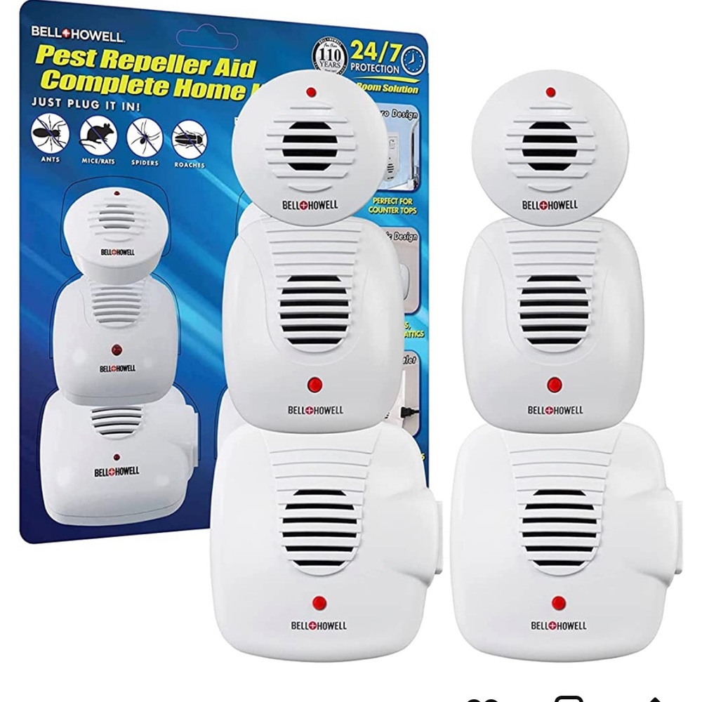 Bell and Howell Ultrsonic Pest Repeller Home Kit